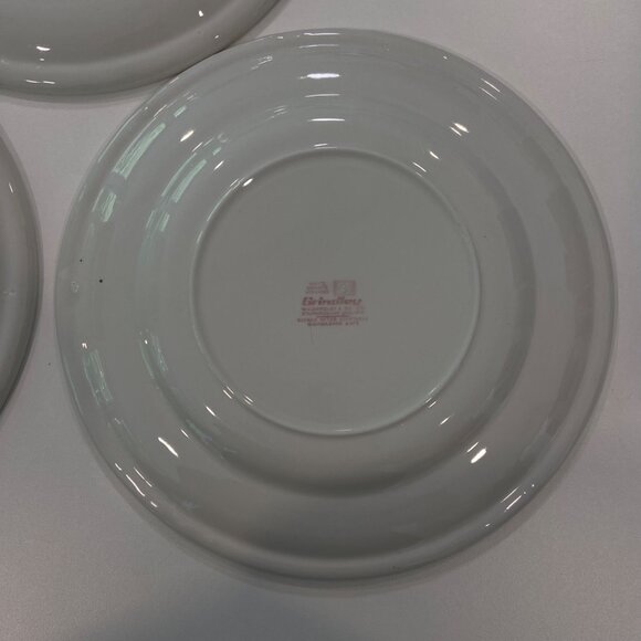 Grindley Vintage Salad Plates Salisbury Cathedral Red & White Trans - Picture 8 of 16